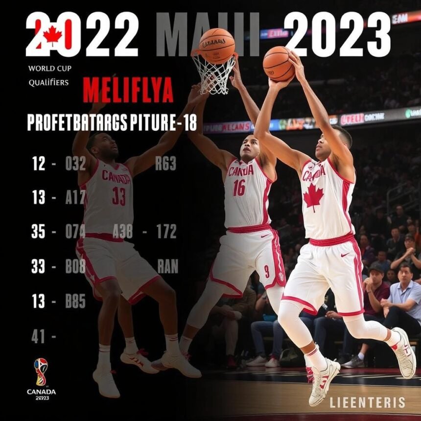 Canada Dominates 2023 FIBA Basketball World Cup Qualifiers