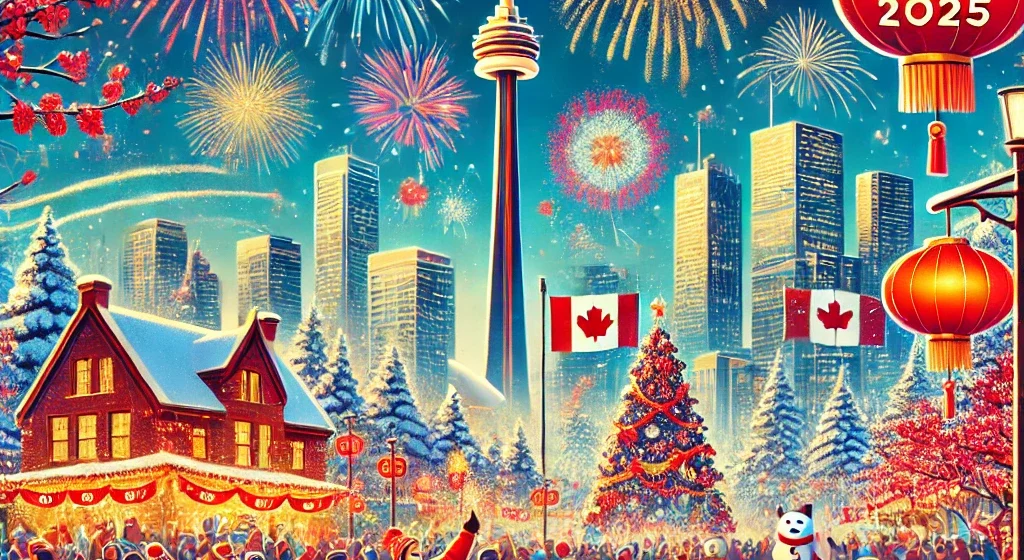 Canada Welcomes New Year 2025: A Celebration of Unity and Diversity