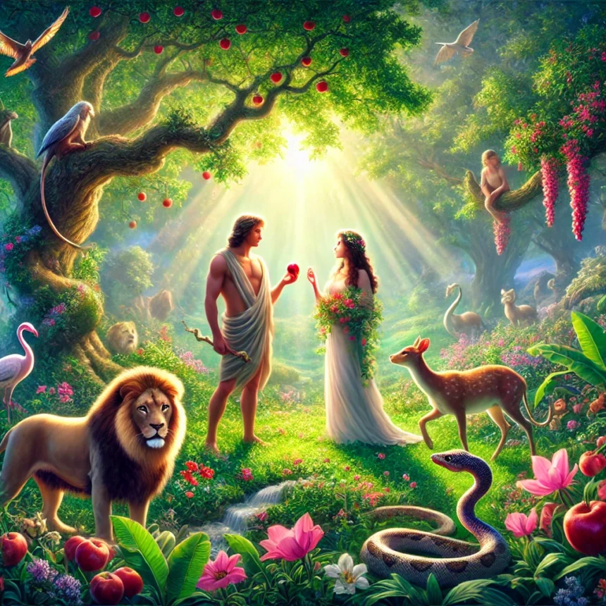 The Story of Adam and Eve in the Garden of Eden